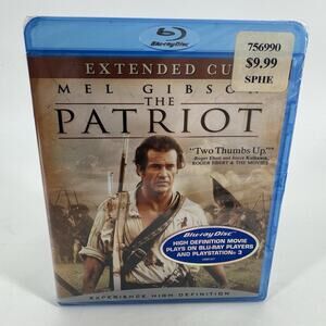 The Patriot Blu-ray Mel Gibson, Heath Ledger, New Sealed Extended Cut
